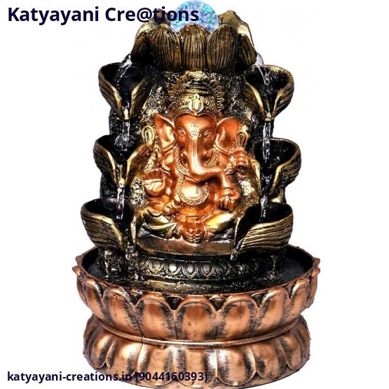 Ganesh Ji Water Fountain – Elegant and Serene Water Feature for Your Home | Katyayani Creations