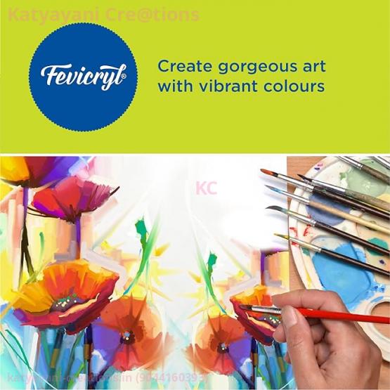 Acrylic Colours - Sunflower Yellow for Vibrant Artwork