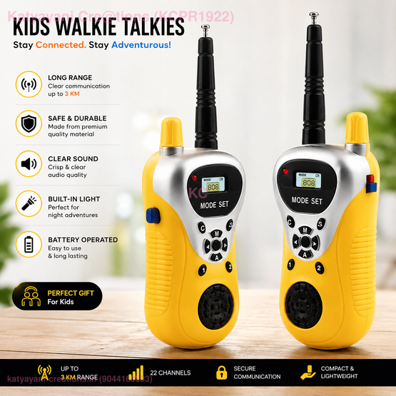 Kids Walkie Talkie - Fun and Durable Communication for Kids