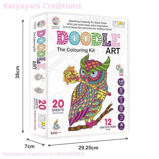 Handmade Doodle Art Toy – Creative and Fun Gift for Kids