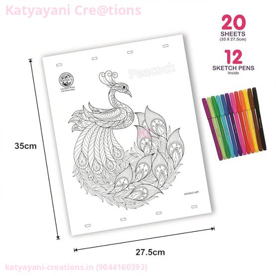 Handmade Doodle Art Toy – Creative and Fun Gift for Kids