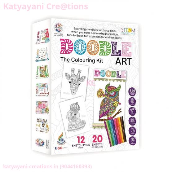 Handmade Doodle Art Toy – Creative and Fun Gift for Kids