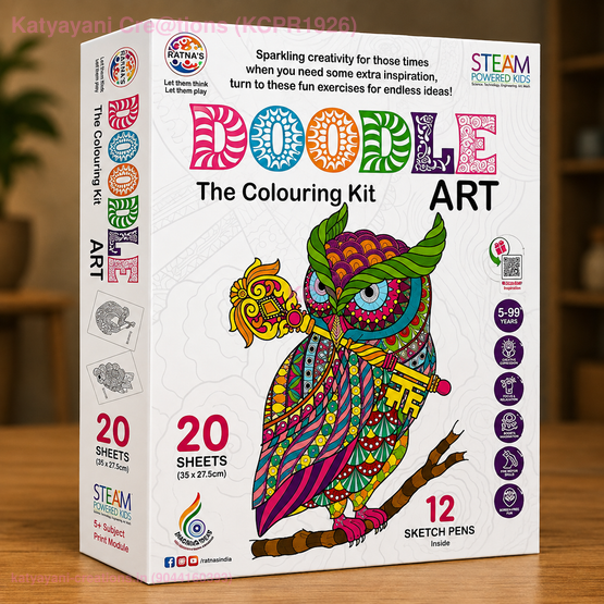 Handmade Doodle Art Toy – Creative and Fun Gift for Kids