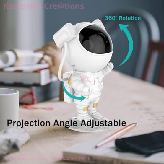 Astronaut Galaxy Light Projector – Space Buddy Night Light with Remote & Timer for Bedroom Ambiance