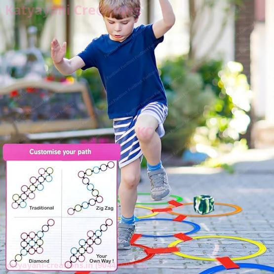 FunBlast Twister Hopscotch Game